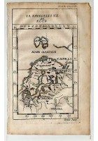 La Navigazione Del Nord 1740 Incisione Stampa Antica Originale Gravure