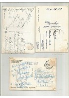 Reggio Calabria 3 cartoline 1957 1958 Viale Zerbi Lungomare ponte libertà