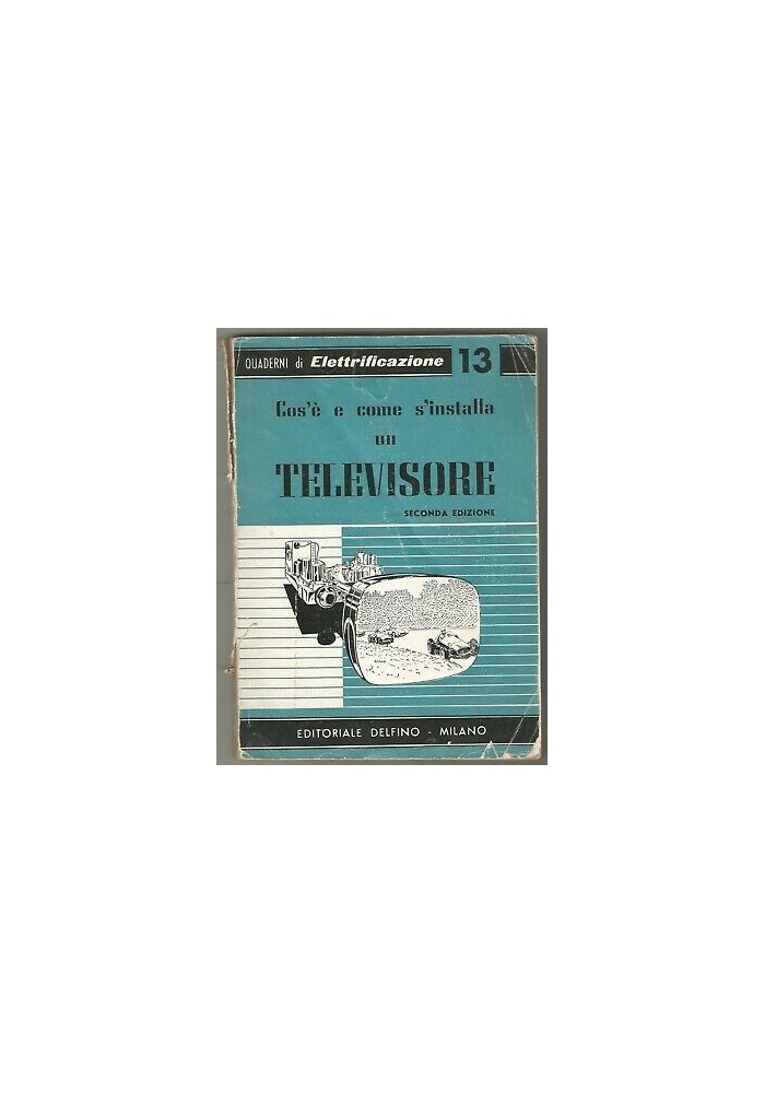 Cosa è Come Si Installa Un Televisore di Guido Clerici libro Editoriale Delfino