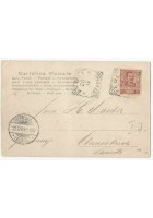 CARTOLINA PEGLI VILLA PALLAVICINI VIAGGIATA 20/12/1903 formato piccolo