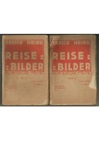 REISEBILDER figurine di viaggio di Enrico Heine 2 volumi Facchi editore 1919