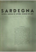 SARDEGNA mensile di lettere scienze marzo 1935 RARO RIVISTA giornale