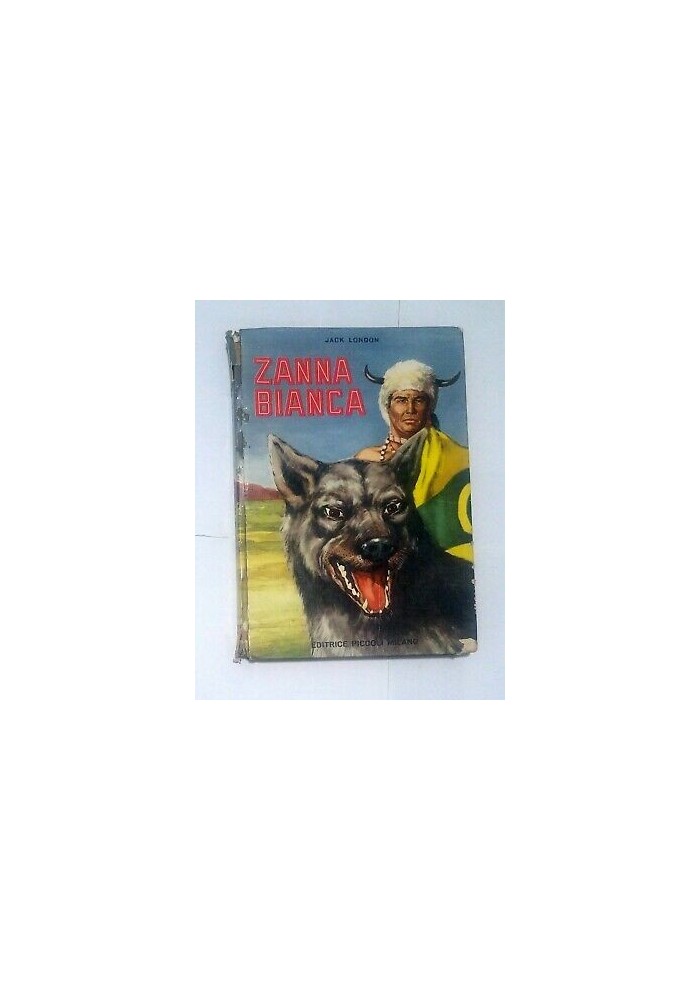 ZANNA BIANCA di Jack London - Editrice Piccoli la ginestra illustrato Molino