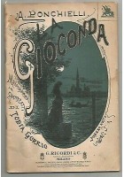 LA GIOCONDA di Ponchielli 1908 Ricordi libretto opera SOLO TESTO