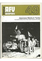 JAPANESE MEDIUM TANK by Tomio Hara 1972 AFV WEAPONS profile 49 CARRI ARMATI