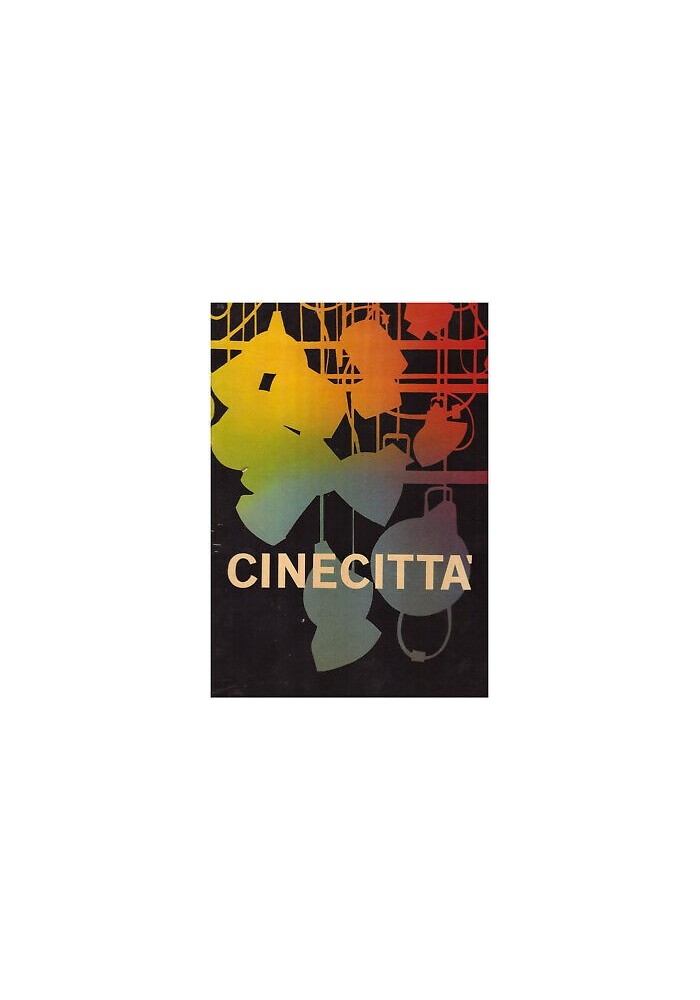 CINECITTA' libro pubblicità in francese 1962? rotografica Romana studio Favalli
