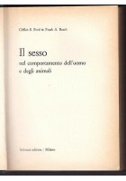 IL SESSO NEL COMPORTAMENTO DELL'UOMO E DEGLI ANIMALI Ford e Beach 1961 Schwarz