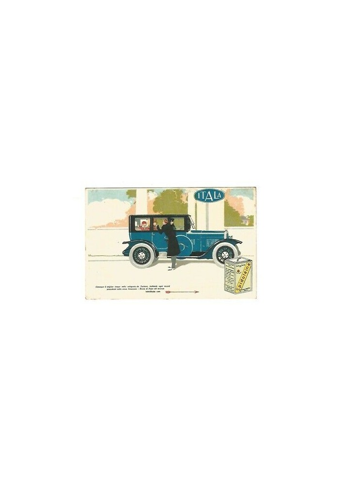 CARTOLINA SPIDOLEINE ITALA originale anni '30 Vintage Postcard Carte Postale