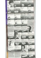 ALESSI design depliant pubblicitario TUTTI I PROGRAMMI ALL PROGRAMS anni '70