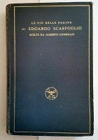 LE PIÙ BELLE PAGINE DI EDOARDO SCARFOGLIO 1939 Garzanti libro Alberto Consiglio