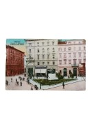 TRIESTE Piazza San Giovanni E Monumento a Verdi Cartolina Non Viaggiata Animata