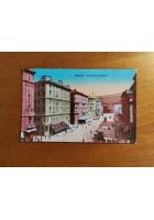 TRIESTE via Giosuè Carducci Cartolina Non Viaggiata Animata formato piccolo
