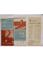 PORTO RECANATI UNA PERLA DELL'ADRIATICO 1957 Depliant Turistico Brochure