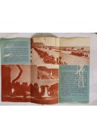 PORTO RECANATI UNA PERLA DELL'ADRIATICO 1957 Depliant Turistico Brochure