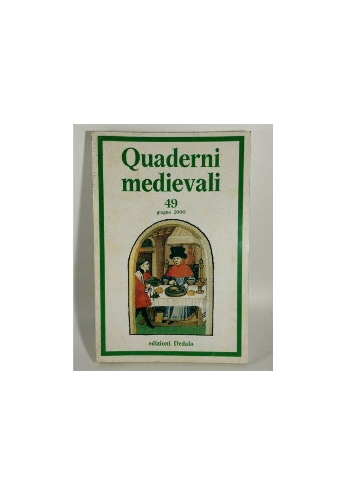QUADERNI MEDIEVALI n.49 giugno 2000 Edizioni Dedalo RIVISTA STORIA LIBRO Bari