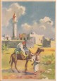 3 CARTOLINE Lotteria di Tripoli  1939 Illustrate S Bonelli Vintage Originale