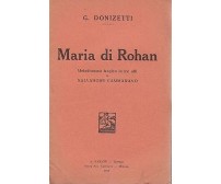 4 libretti d'opera MARIA DI ROHAN IL TROVATORE LE NOZZE DI FIGARO MIGNON Barion