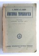 ANATOMIA TOPOGRAFICA di Testut e Jacob 2 volumi 1922 UTET libro testa addome