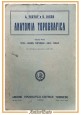 ANATOMIA TOPOGRAFICA di Testut e Jacob 2 volumi 1922 UTET libro testa addome