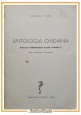 ANTOLOGIA OVIDIANA di Paladini e Fedeli 1965 Adriatica Libro Heroide dai Fasti