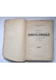 APPUNTI DALLE LEZIONI DI DIRITTO PENALE Ambrogio Negri 1919 La Litotipo Libro