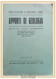 APPUNTI DI GEOLOGIA 1942 regia accademia di artiglieria e genio Libro allievi