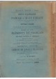 BREVI ED ELEMENTARI NOZIONI DI STORIA DELL'ARTE Francesco Carabellese 1901 Libro