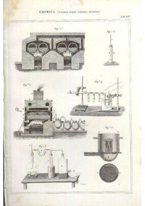 CHIMICA NITRICO ACIDO OZONO PLATINO Incisione Stampa 1866 Originale Antica 