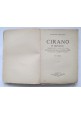 CIRANO DI BERGERAC Edmond Rostand 1920 Luigi Pierro Libro commedia Mario Giobbe