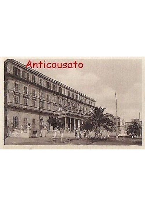 CIVITAVECCHIA GRAND HOTEL DELLE TERME - CARTOLINA ORIGINALE PRESUMIB. ANNI'30