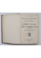 CODICE PENALE E DI PROCEDURA PENALE Franchi 1931 Hoepli Libro regno Italia