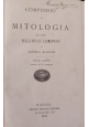 COMPENDIO DI MITOLOGIA Alfredo Morgini 1878 Morano Napoli libro antico