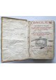 CONCILIUM TRIDENTINUM 1753 Ex Typographia Seminarii Joannem Manfrè libro antico