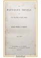 COUNT ROBERT OF PARIS di Walter Scott The Waverley novels 1887 Black libro antic