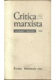 CRITICA MARXISTA 7 numeri 1963 1964 1965 Editori riuniti rivista comunismo