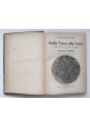 DALLA TERRA ALLA LUNA e INTORNO ALLA LUNA di Giulio Verne libro vintage Sonzogno romanzo