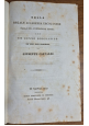 DELLA REGALE ACCADEMIA ERCOLANESE DALLA FONDAZIONE SINORA di Gastaldi 1840 Libro