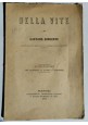 DELLA VITE di Gaetano Sorgente tesi di lauera in ingegneria del 1874 Napoli