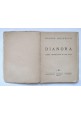 DIANORA poema drammatico in tre atti di Biagio Rossello 1933 Zerboni Libro teatr