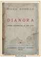 DIANORA poema drammatico in tre atti di Biagio Rossello 1933 Zerboni Libro teatr