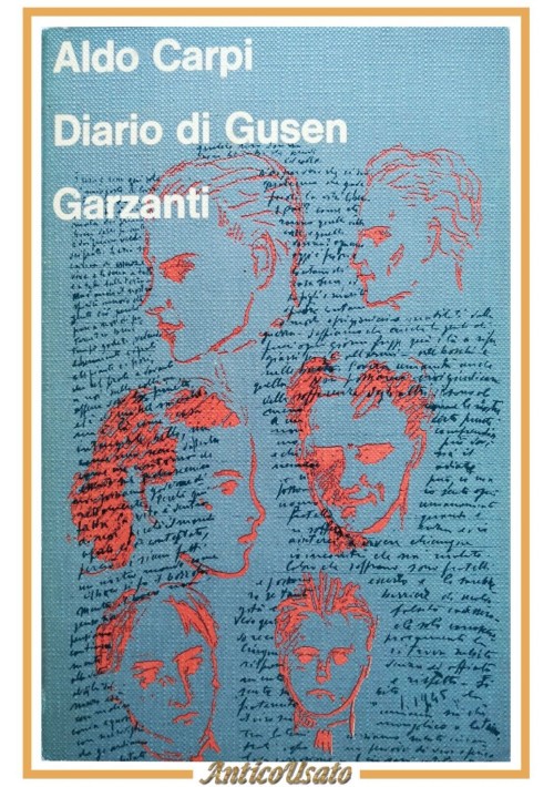 DIARIO DI GUSEN di Aldo Carpi 1973 Garzanti Libro romanzo