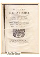 DIFESA METAFISICA ANTICHI FILOSOFI CONTRO GIOVANNI LOCKE vol 2 1733 libro antico