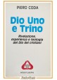 DIO UNO E TRINO di Piero Coda 1993 Edizioni Paoline Libro teologia cristiana