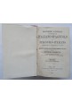 DIZIONARIO ITALIANO SPAGNUOLO ITALIANO di Caraffa 1900 Libro tascabile Lingua