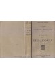 ELEMENTI DI PEDAGOGIA volume I I DATI G Vidari 1916 Hoepli 