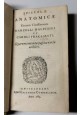 EPISTOLAE ANATOMICAE di Marcello Malpighi e Carlo Fracassati 1669 libro antico