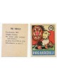 FIGURINA calcio PRO VERCELLI mascotte scudetto 1949 Originale Nannina vintage 