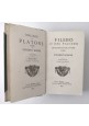 FILEBO O DEL PIACERE Ruggero Bonghi 1895 Bocca Dialoghi di Platone Libro Antico