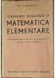 FORMULARIO SCOLASTICO DI MATEMATICA ELEMENTARE di Rossotti 1941 libro scuola