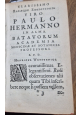 FRANCISCI REDI OPUSCULORUM + EXPERIMENTA + DE ADMIRABILI VIPERA 1685 Libro I ed